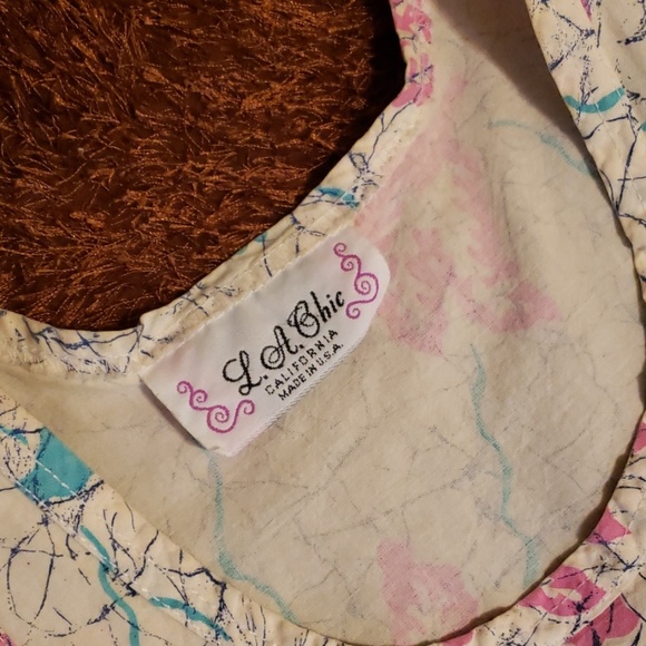 L.A. Chic Ivory crop top - Picture 4 of 6